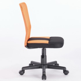 Кресло компактное BRABIX Smart MG-313 (черный, оранжевый) в Воскресенске - voskresensk.katalogmebeli.com | фото 2