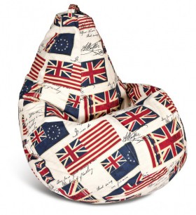 Кресло-мешок Британский Флаг в Воскресенске - voskresensk.katalogmebeli.com | фото