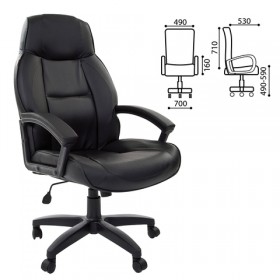 Кресло офисное BRABIX Formula EX-537 (черный) в Воскресенске - voskresensk.katalogmebeli.com | фото